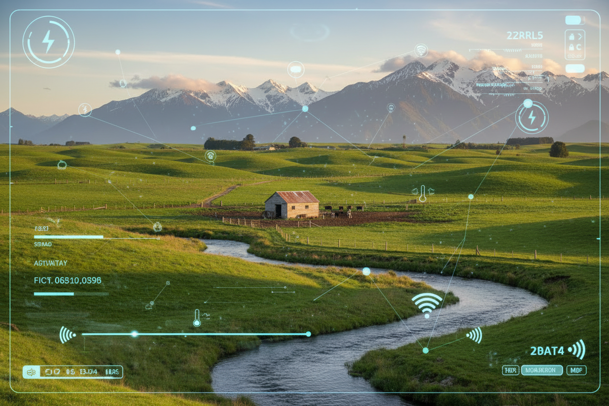 add technology overlay ontop of the image, such as signal and communications, power icons etc.